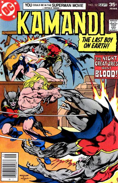 Kamandi, the Last Boy on Earth #52 (1977) Comic Books Kamandi, the Last Boy on Earth