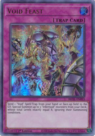 Void Feast BROL-EN093 YuGiOh Brothers of Legend