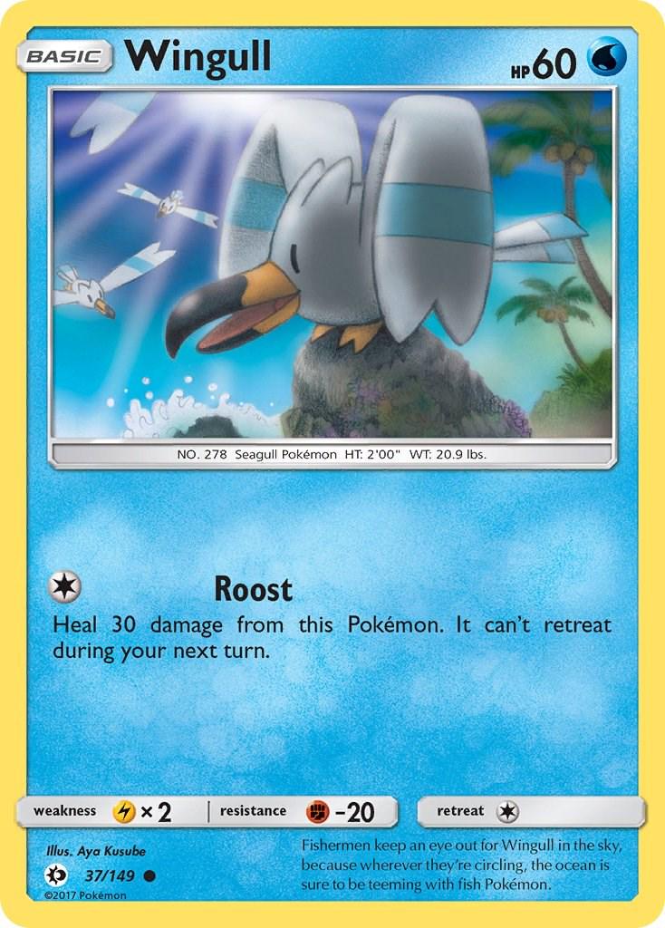 Wingull #37 Pokemon Sun & Moon