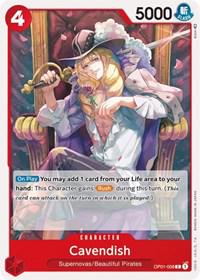 Cavendish OP01-008 One Piece Romance Dawn