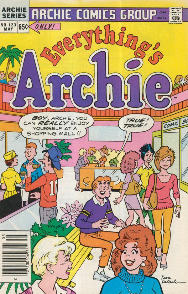 Everything's Archie #123 (1986) Comic Books Everything's Archie