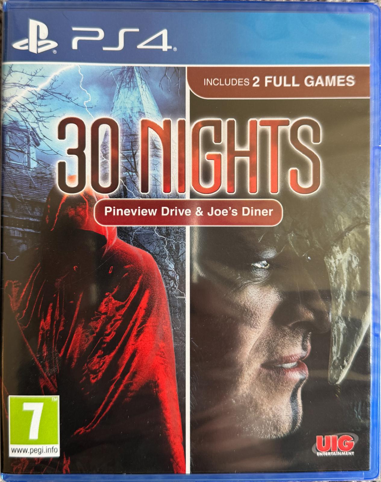 30 Nights Pine View Drive & Joe's Diner PAL Playstation 4