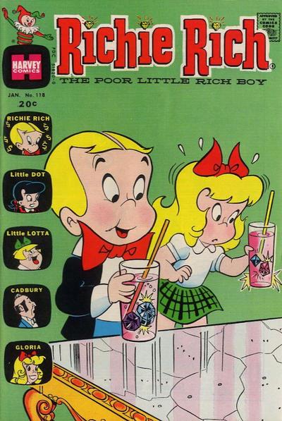 Richie Rich #118 (1973) Comic Books Richie Rich