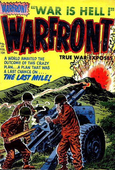 Warfront #19 (1954) Comic Books Warfront