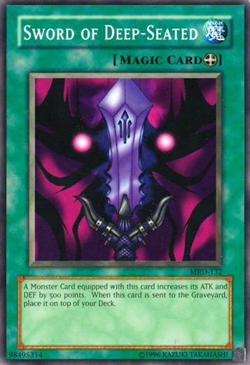 Sword of Deep-Seated MRD-132 YuGiOh Metal Raiders