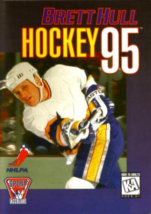 Brett Hull Hockey 95 Sega Genesis