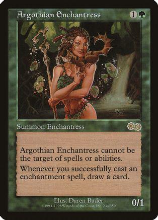 Argothian Enchantress #234 Magic Urzas Saga