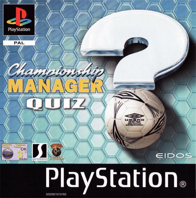 Championship Manager Quiz PAL Playstation