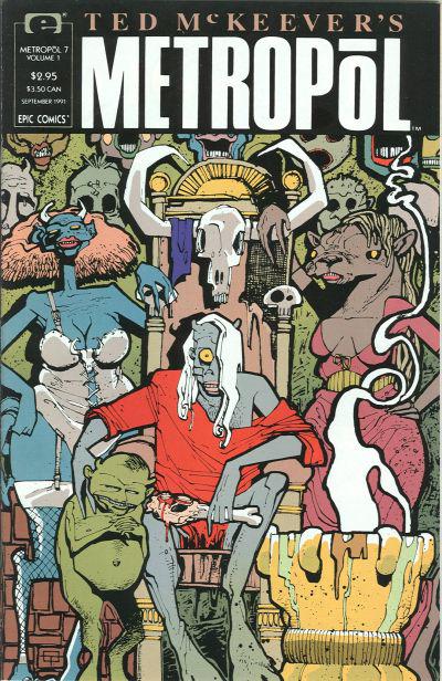 Ted McKeever's Metropol #7 (1991) Comic Books Ted McKeever's Metropol