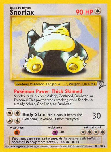Snorlax #30 Cover Art