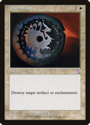 Disenchant Magic Time Spiral Timeshifted