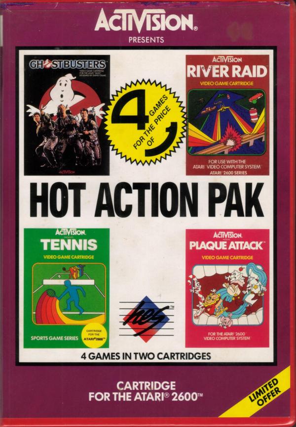 Hot Action Pak Atari 2600