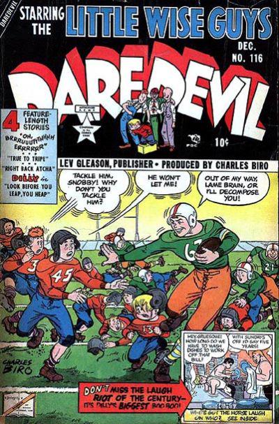 Daredevil Comics #116 (1954) Comic Books Daredevil Comics