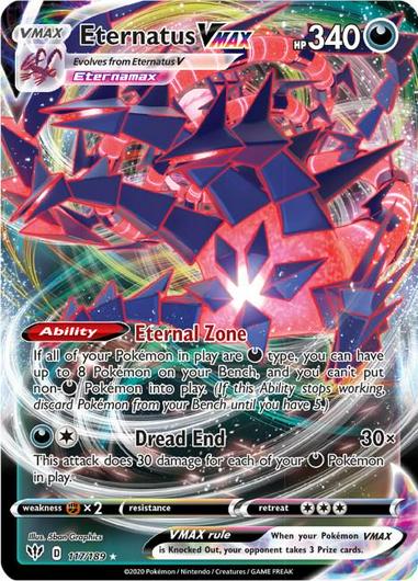 Eternatus VMAX #117 Cover Art