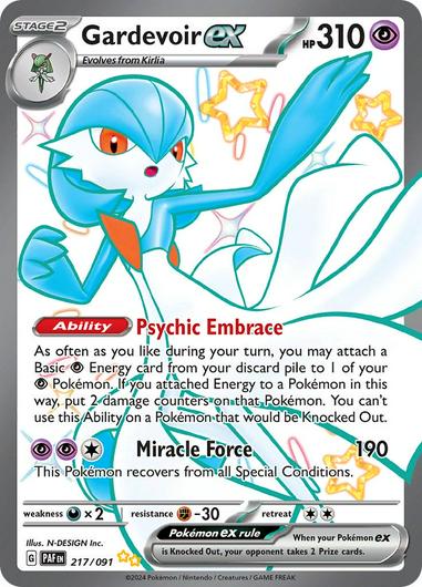 Gardevoir ex #217 Cover Art