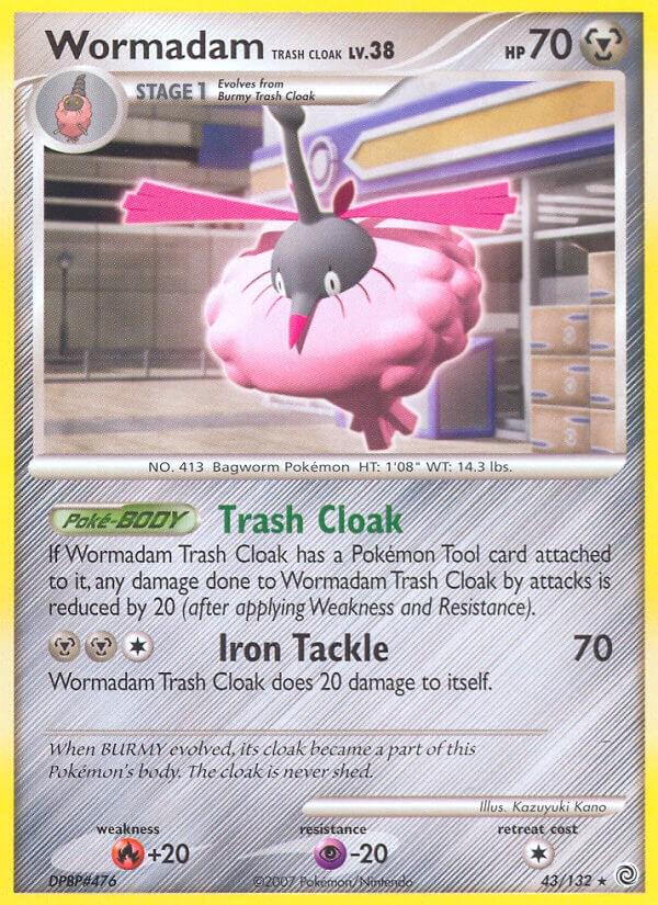 Wormadam Trash Cloak #43 Pokemon Secret Wonders