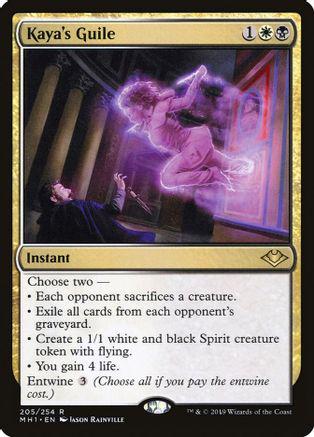 Kaya's Guile #205 Magic Modern Horizons