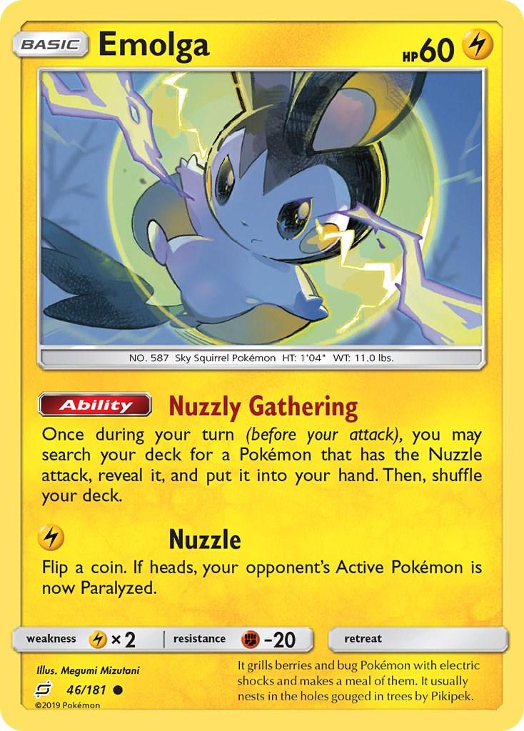 Emolga #46 Pokemon Team Up