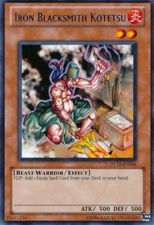 Iron Blacksmith Kotetsu DL12-EN006 YuGiOh Duelist League 3