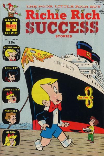 Richie Rich Success Stories #21 (1968) Comic Books Richie Rich Success Stories