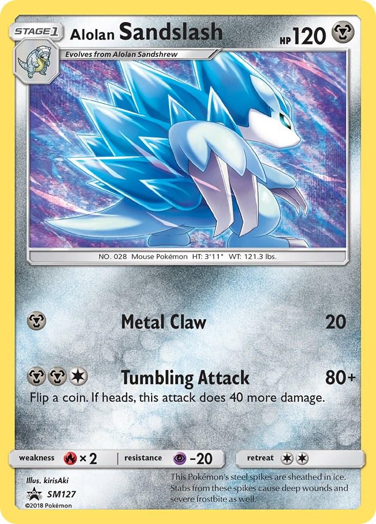 Alolan Sandslash #SM127 Pokemon Promo