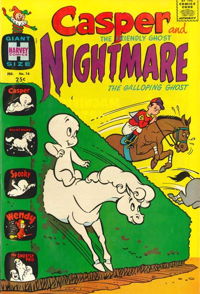 Casper & Nightmare #16 (1967) Comic Books Casper & Nightmare