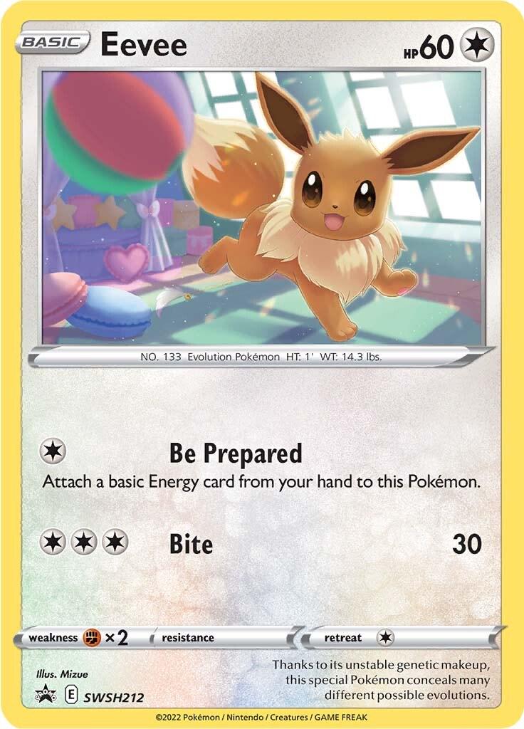 Eevee #SWSH212 Pokemon Promo