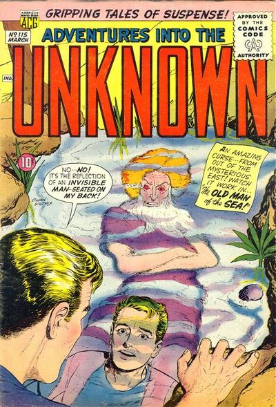 Adventures into the Unknown #115 (1960) Comic Books Adventures into the Unknown