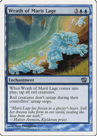 Wrath of Marit Lage Magic 8th Edition
