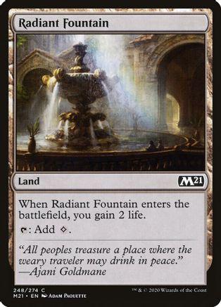 Radiant Fountain #248 Magic Core Set 2021