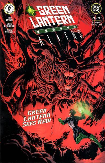 Green Lantern vs. Aliens #4 (2000) Comic Books Green Lantern vs. Aliens