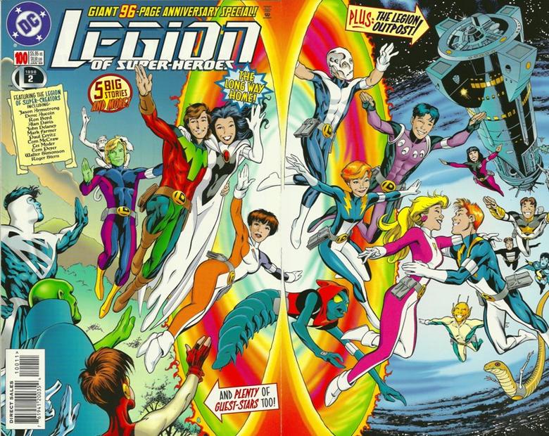 Legion of Super-Heroes #100 (1998) Comic Books Legion of Super-Heroes