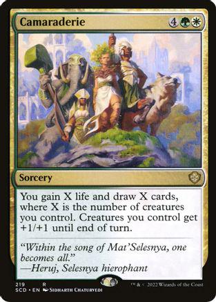Camaraderie #219 Magic Starter Commander Decks