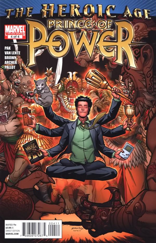 Heroic Age: Prince of Power #4 (2010) Comic Books Heroic Age: Prince of Power