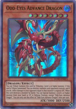 Odd-Eyes Advance Dragon DUPO-EN011 YuGiOh Duel Power