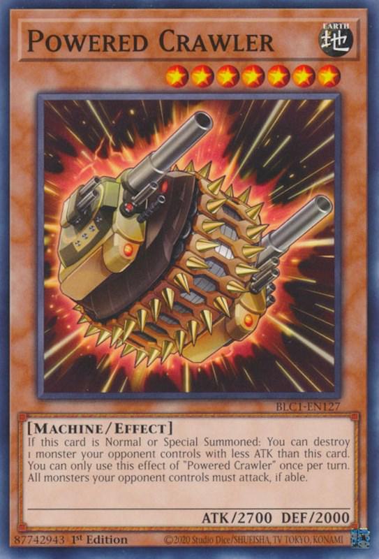 Powered Crawler BLC1-EN127 YuGiOh Battles of Legend: Chapter 1