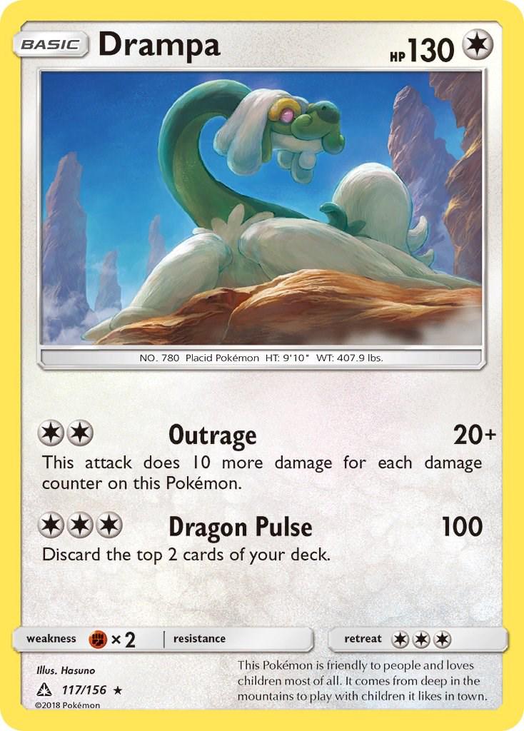 Drampa #117 Pokemon Ultra Prism