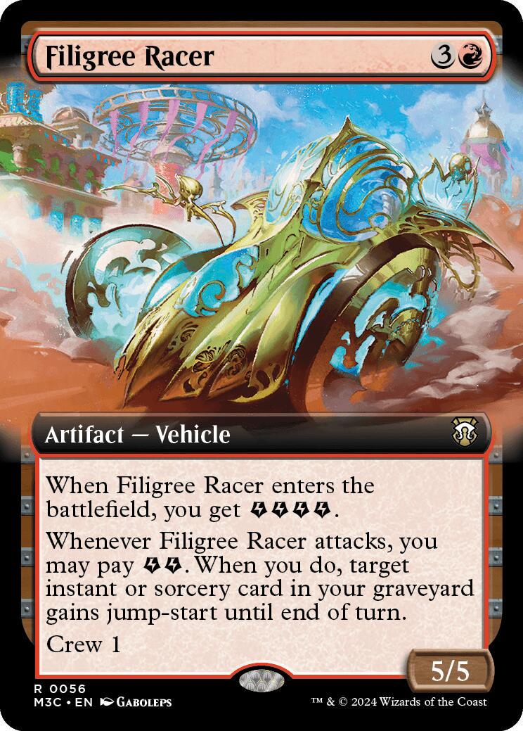 Filigree Racer #56 Magic Modern Horizons 3 Commander