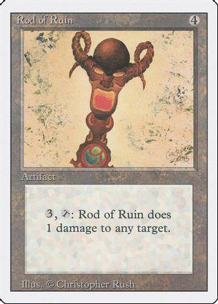 Rod of Ruin #273 Magic Revised