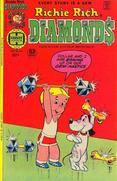 Richie Rich Diamonds #33 (1977) Comic Books Richie Rich Diamonds