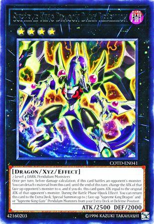 Supreme King Dragon Dark Rebellion COTD-EN041 YuGiOh Code of the Duelist