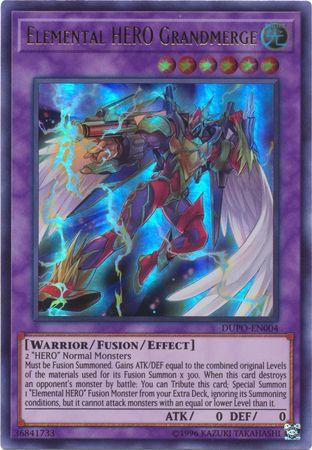 Elemental HERO Grandmerge DUPO-EN004 YuGiOh Duel Power