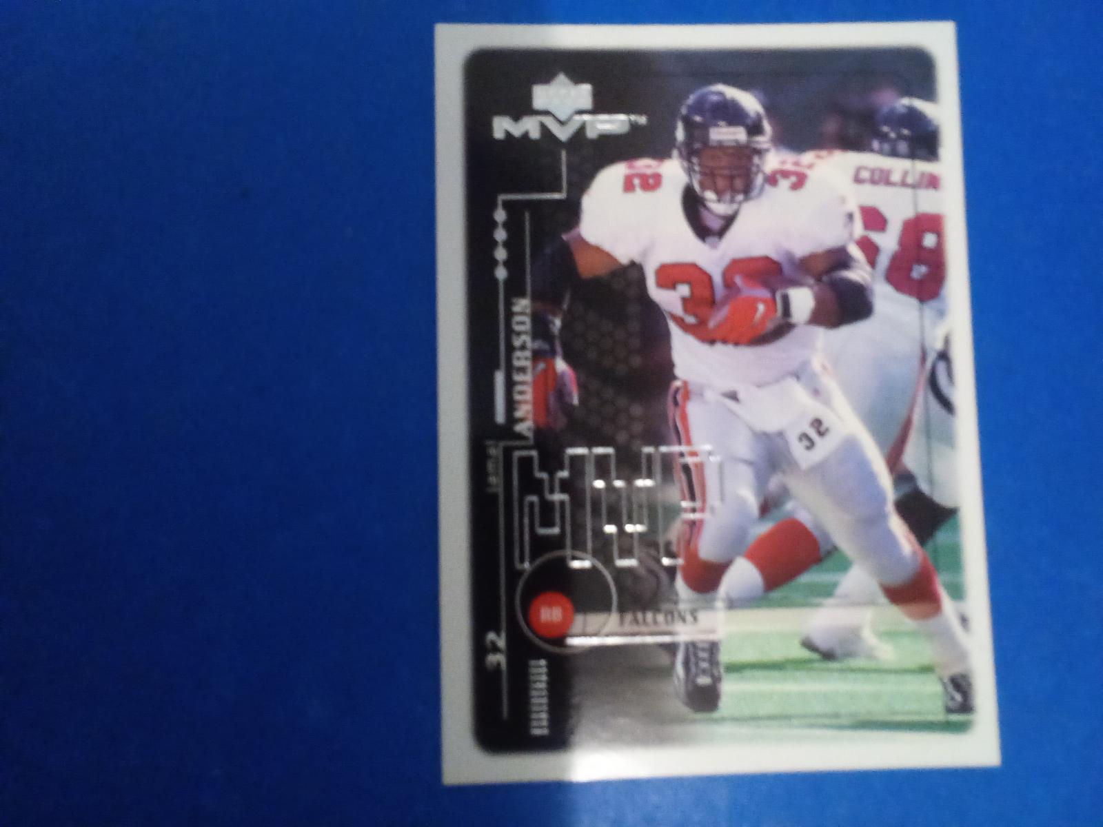 Jamal Anderson #8 Football Cards 1999 Upper Deck MVP