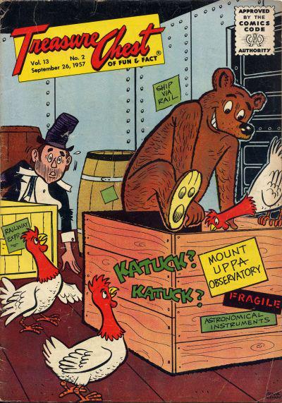 Treasure Chest of Fun and Fact #2 228 (1957) Comic Books Treasure Chest of Fun and Fact