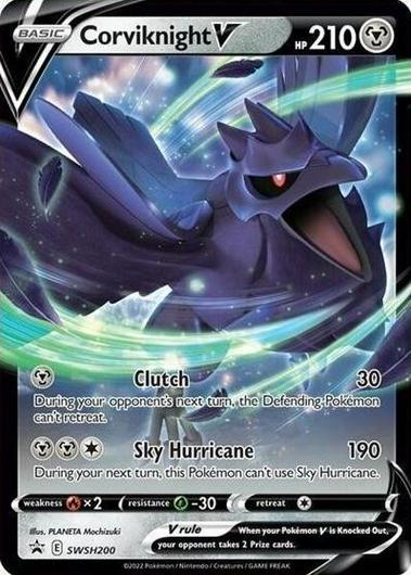 Corviknight V #SWSH200 Cover Art
