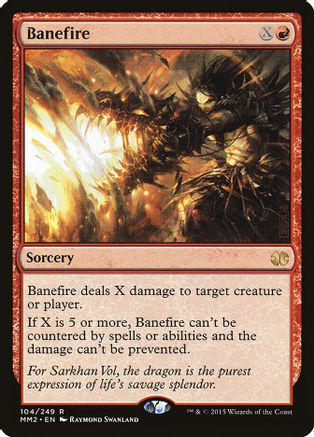 Banefire Magic Modern Masters 2015