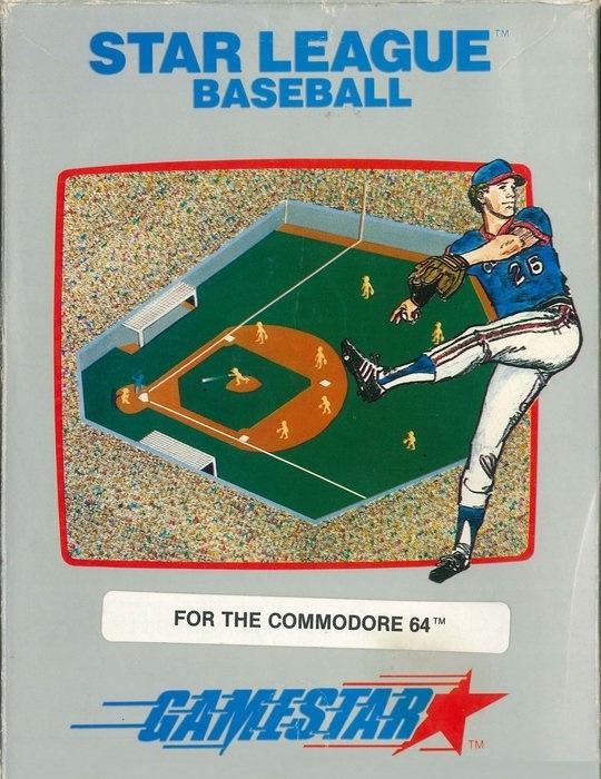 Star League Baseball Commodore 64