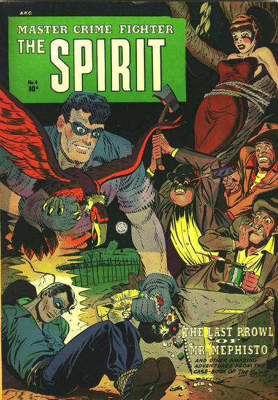 Spirit #4 (1953) Comic Books Spirit