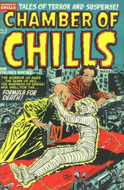 Chamber of Chills Magazine #8 (1952) Comic Books Chamber of Chills Magazine