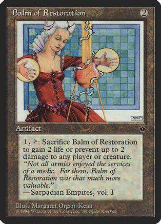 Balm of Restoration Magic Fallen Empires